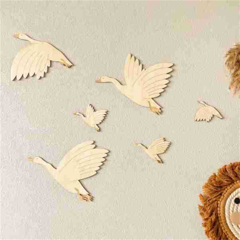 Baby Nursery Furniture Sets - Набор деревянных наклеек на стену Cygnet,