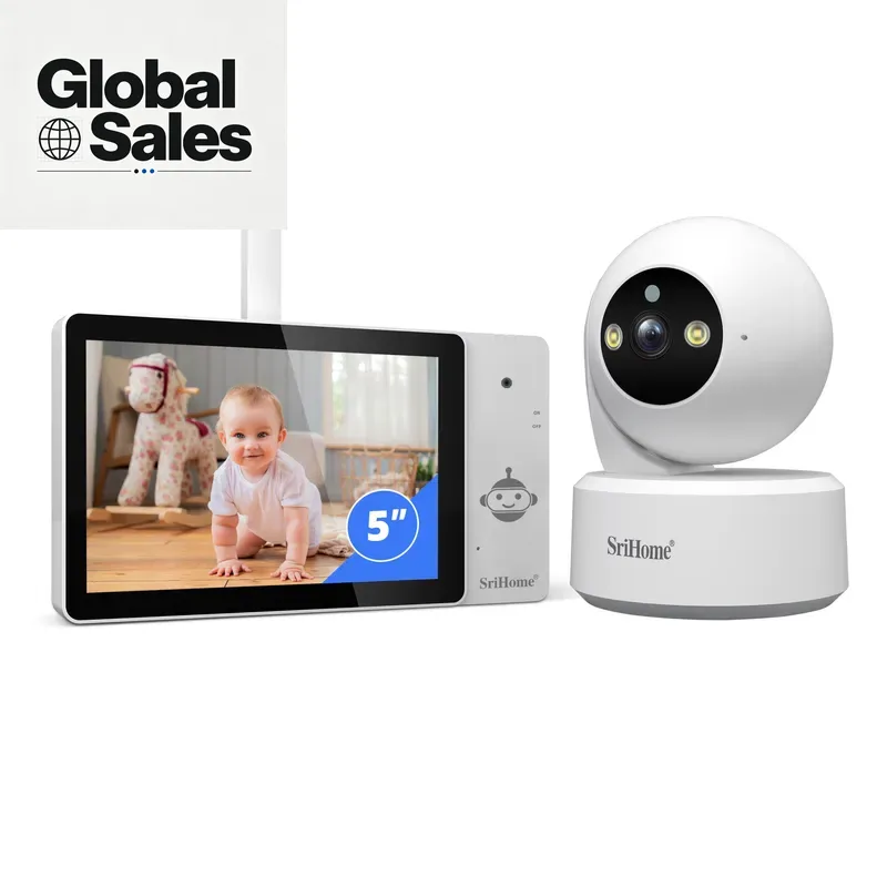Baby Nursery Camera - 5-дюймовая HD-видеоняня с сенсорным экраном и