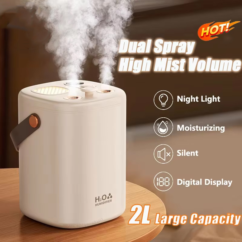 Humidifier Nursery Quiet - Ультразвуковой увлажнитель воздуха 2 л для