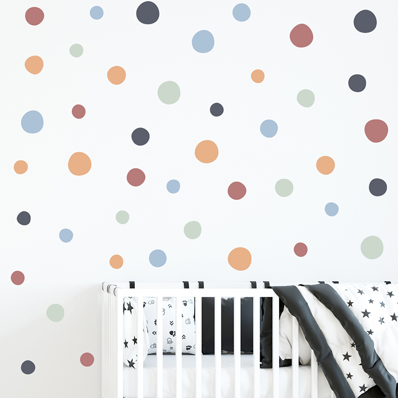 Baby Nursery Furniture Sets - 60 шт./компл. наклейки на стену в