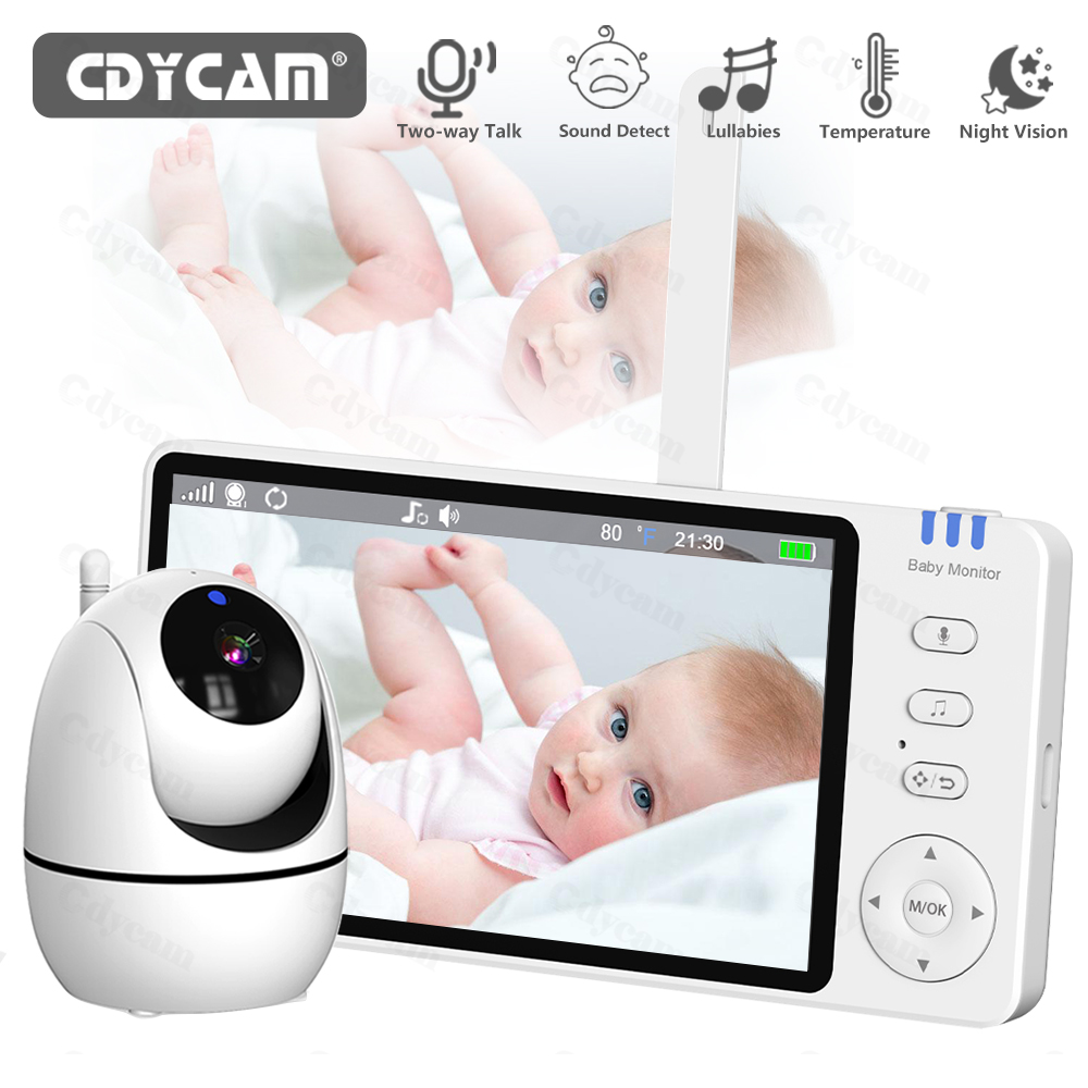 Baby Nursery Camera - Видеоняня с камерой и аудио, 5-дюймовый