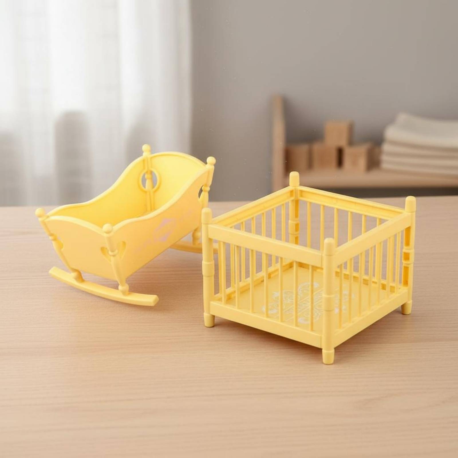 Набор из 2 миниатюрных колыбел – обзор и цена Baby Nursery Furniture Sets