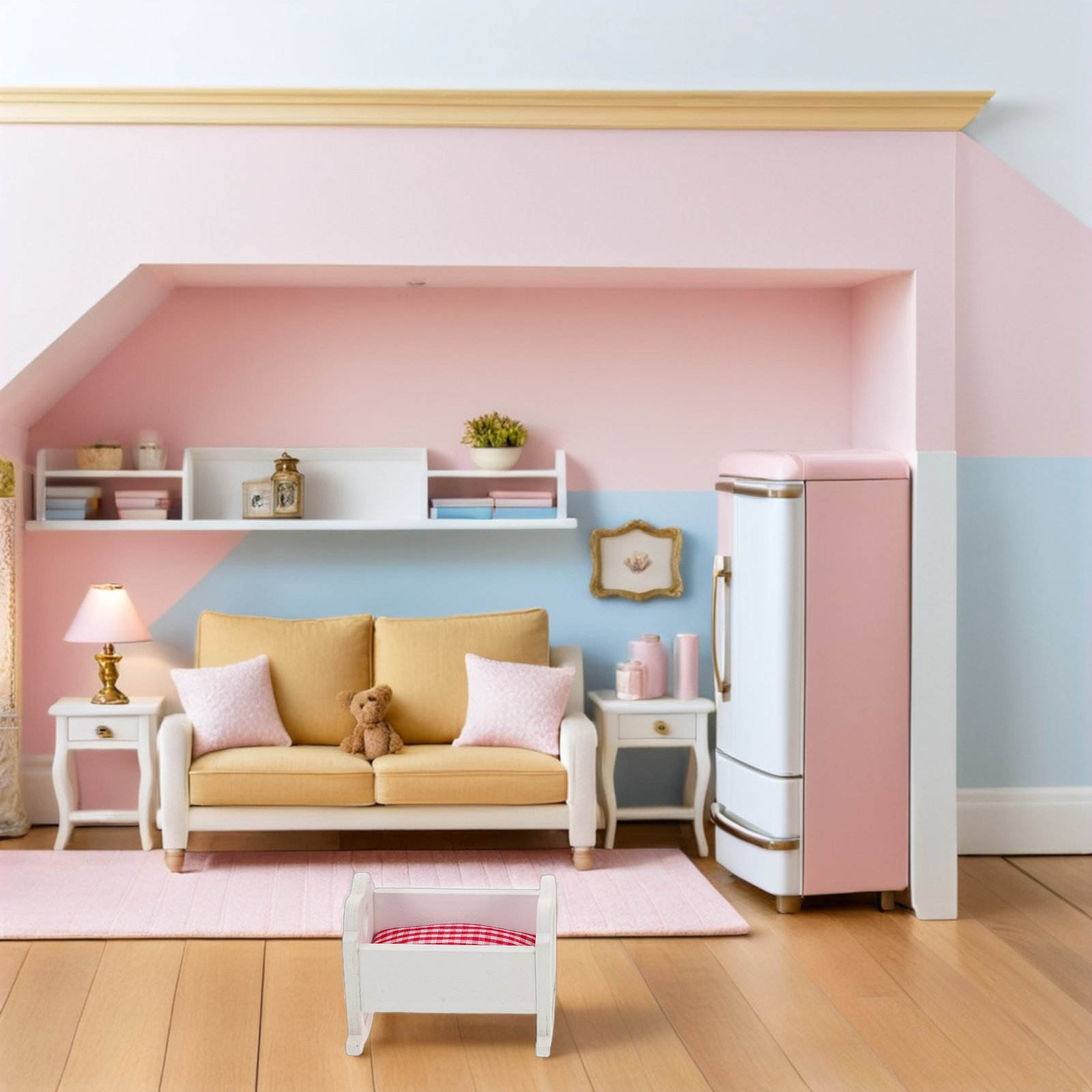 3 шт. миниатюрной детской кров – обзор и цена Baby Nursery Furniture Sets