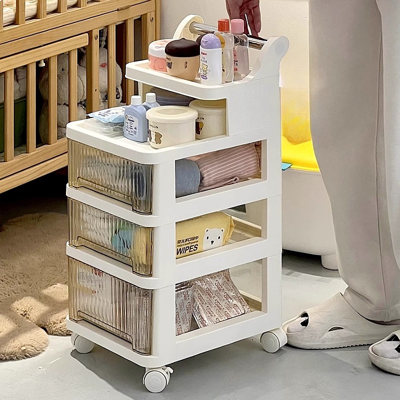 Трехуровневая передвижная теле – обзор и цена Baby Nursery Cart