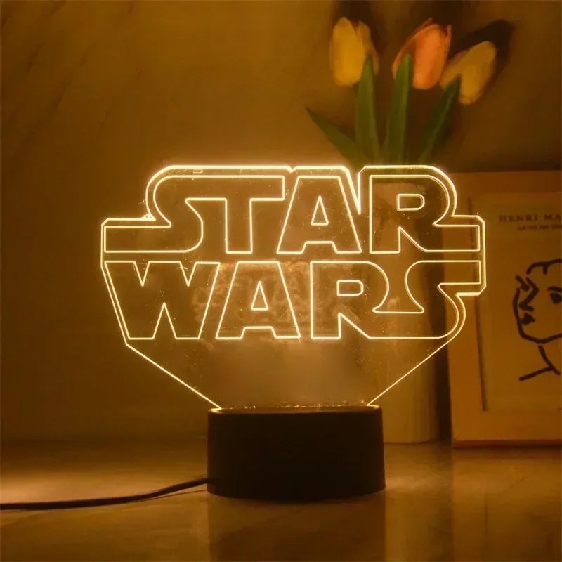 Мультяшная 3D-лампа в стиле ан – обзор и цена Baby Yoda Nursery