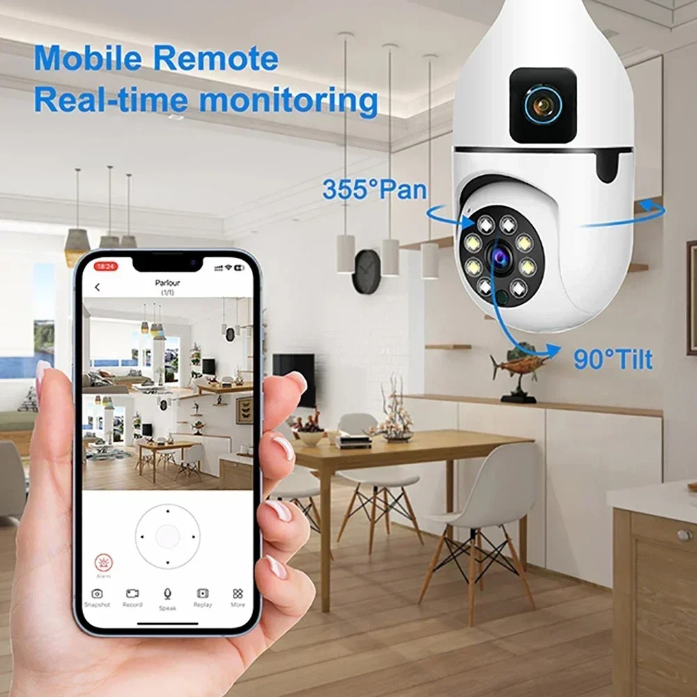 Беспроводная IP-камера WiFi E2 – обзор и цена Baby Nursery Camera
