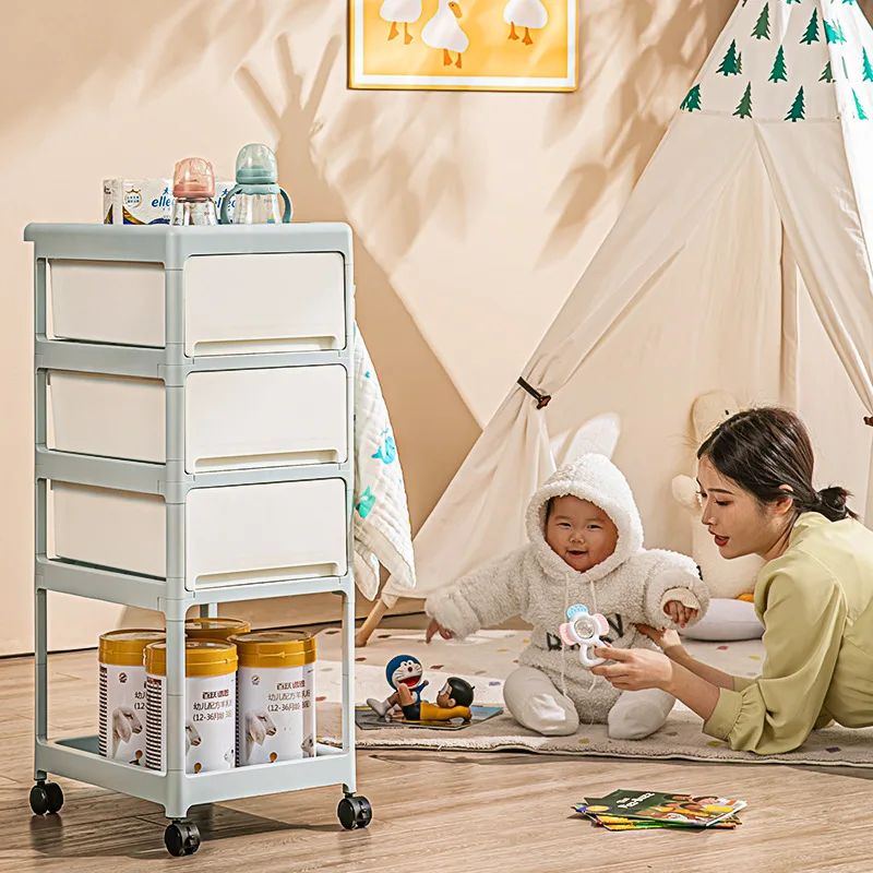 Мобильная тележка для хранения – обзор и цена Baby Nursery Cart