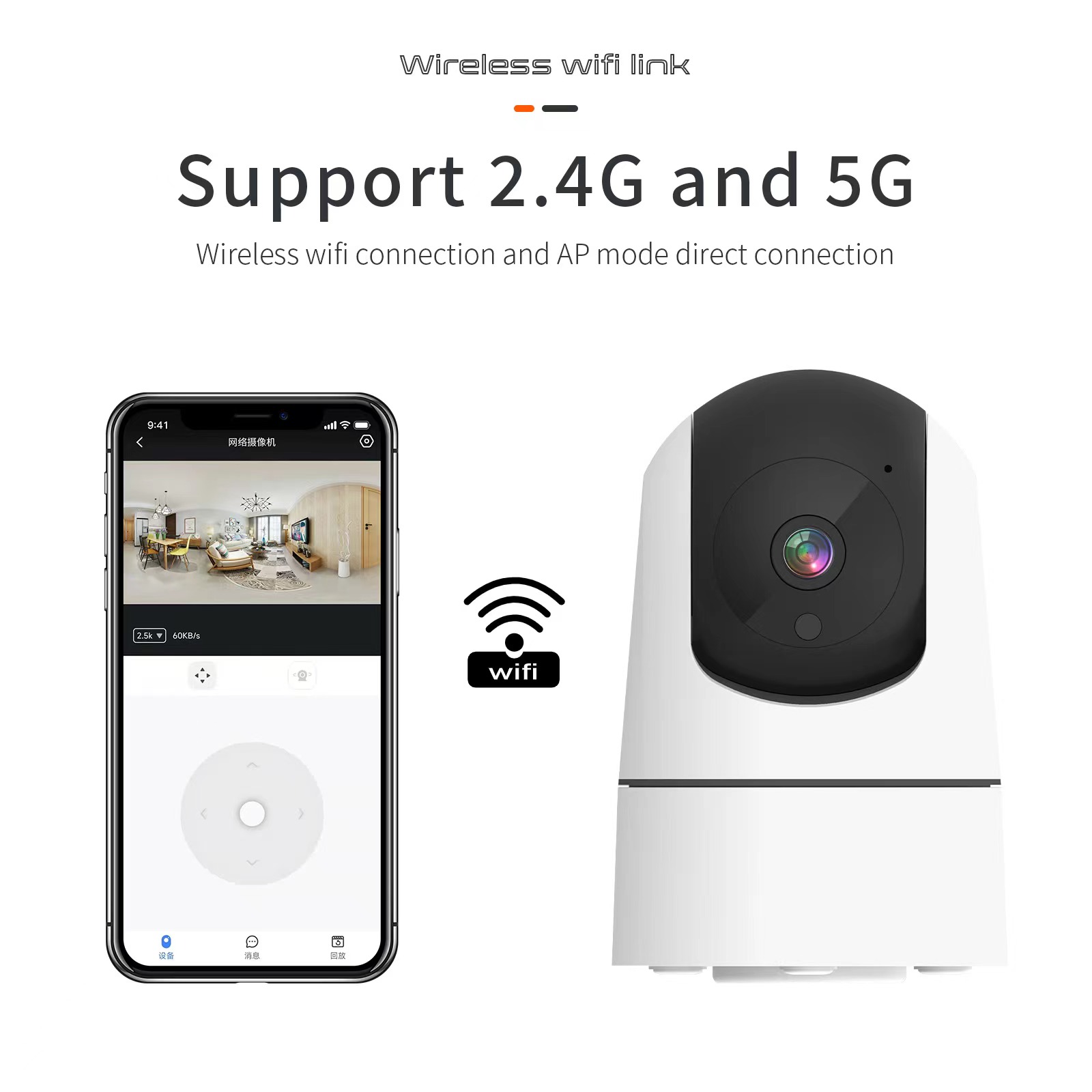 Tuya 5G Wi-Fi IP-камера для до – обзор и цена Baby Nursery Camera