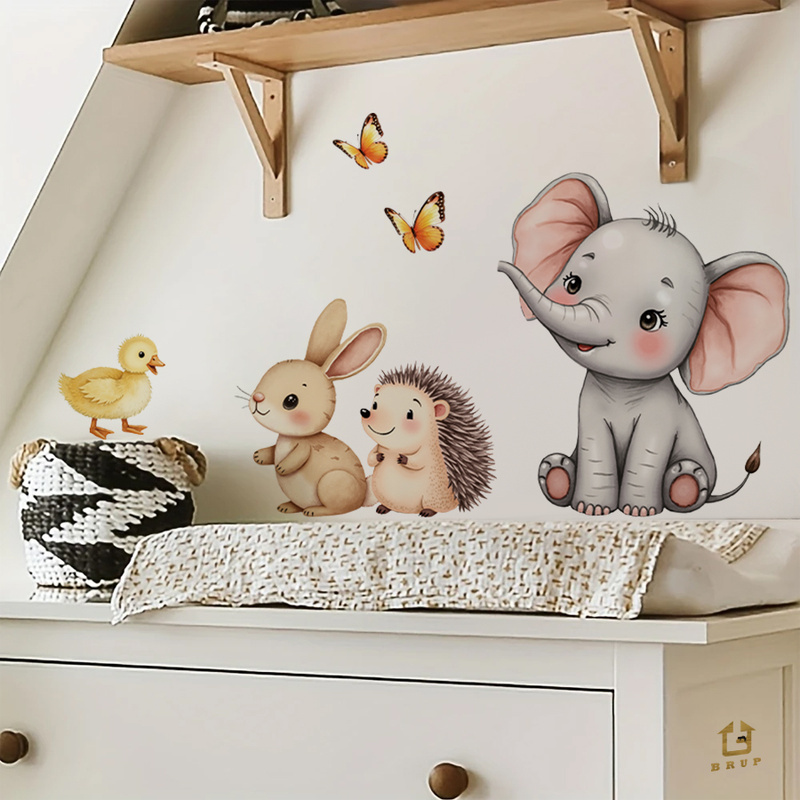 Наклейка на стену с мультяшным – обзор и цена Baby Nursery Vinyl