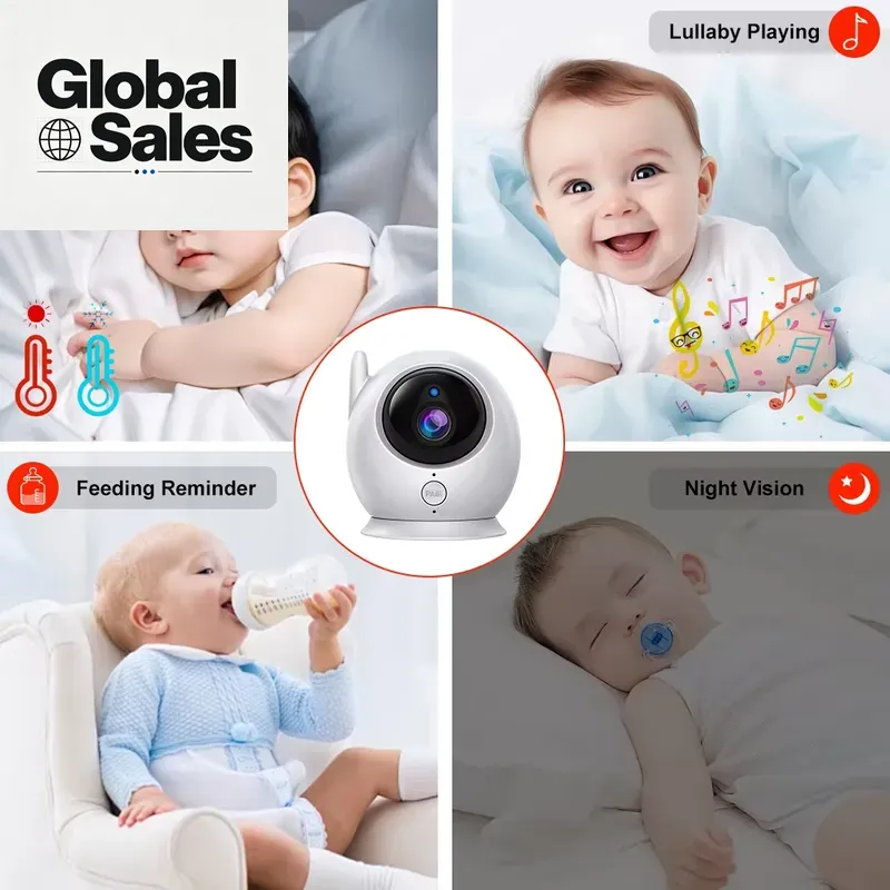 4,3-дюймовая видеоняня с удале – обзор и цена Baby Nursery Camera