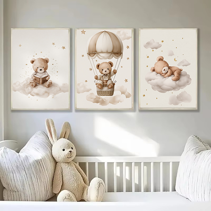 3 шт./компл., богемный плюшевы – обзор и цена Baby Nursery Wall Decor